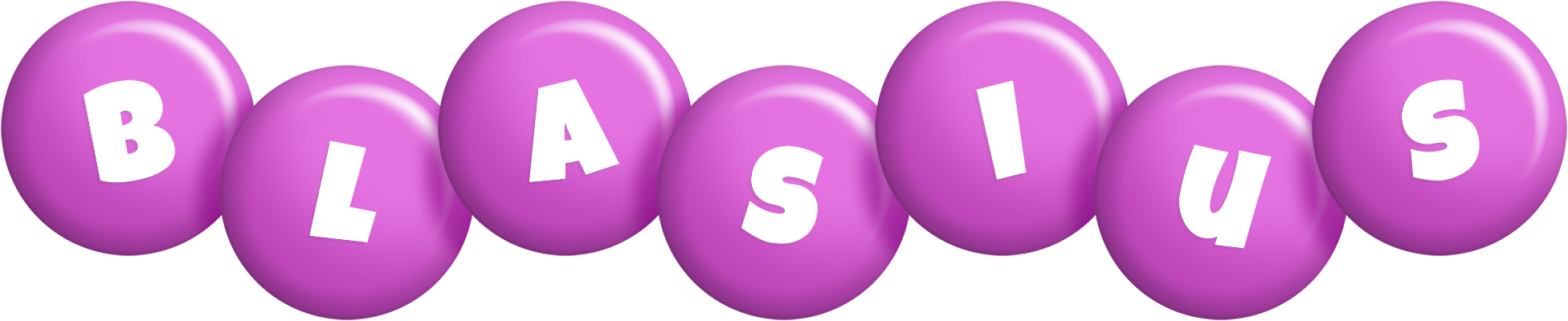 Blasius candy-purple logo
