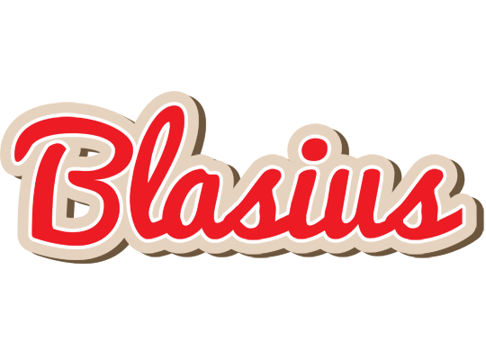 Blasius chocolate logo
