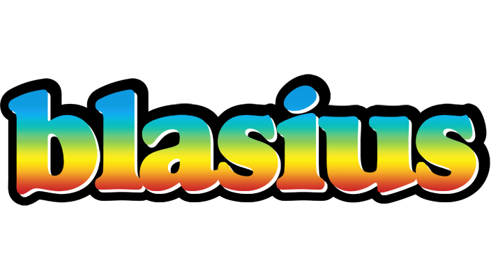 Blasius color logo