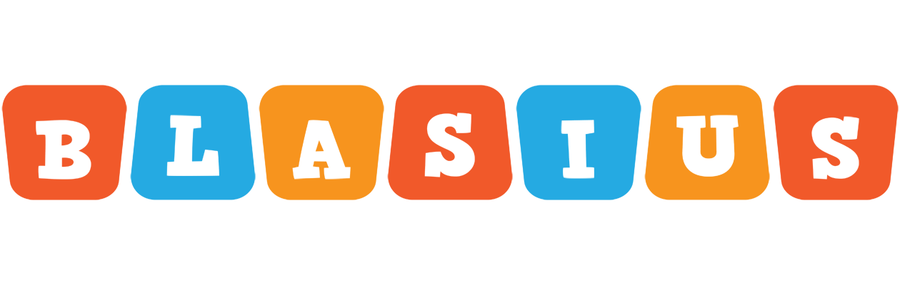 Blasius comics logo