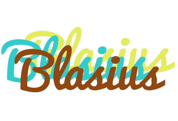 Blasius cupcake logo