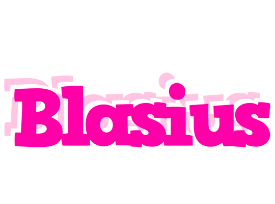 Blasius dancing logo