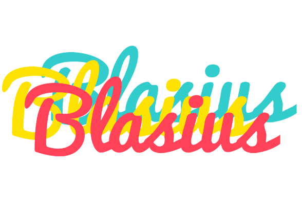 Blasius disco logo