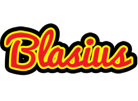 Blasius fireman logo