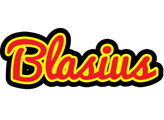 Blasius fireman logo