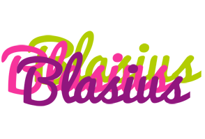 Blasius flowers logo