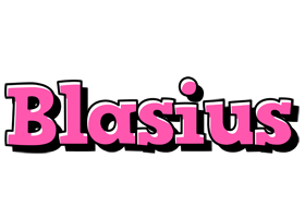 Blasius girlish logo