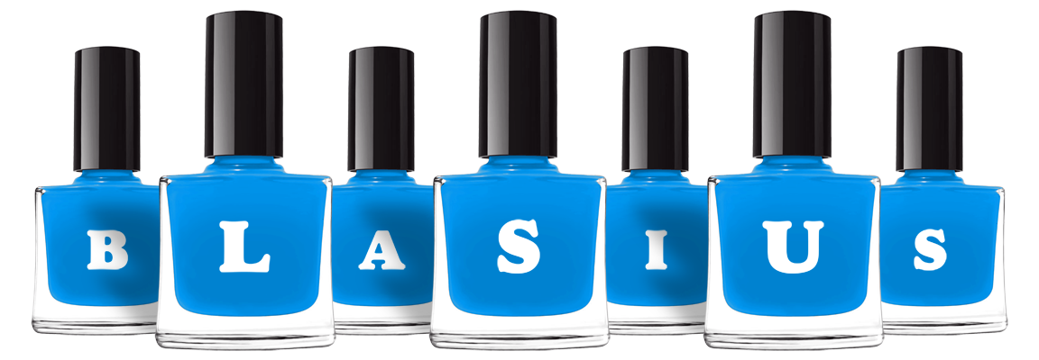 Blasius glossy logo