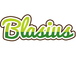 Blasius golfing logo