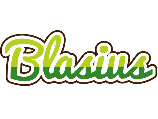 Blasius golfing logo