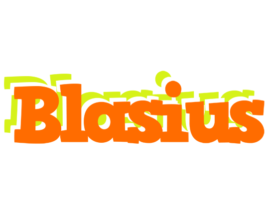 Blasius healthy logo
