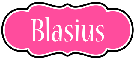 Blasius invitation logo