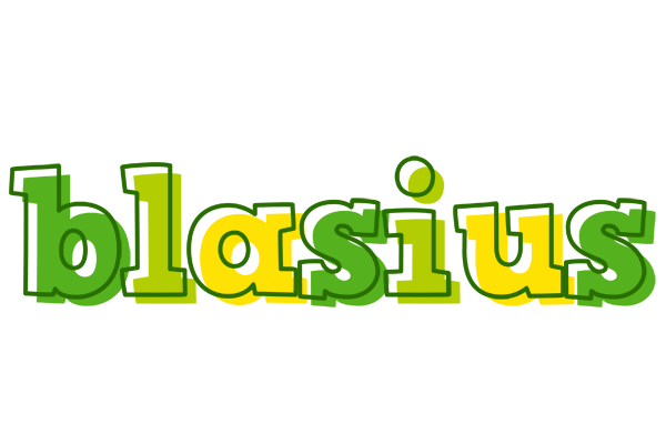 Blasius juice logo