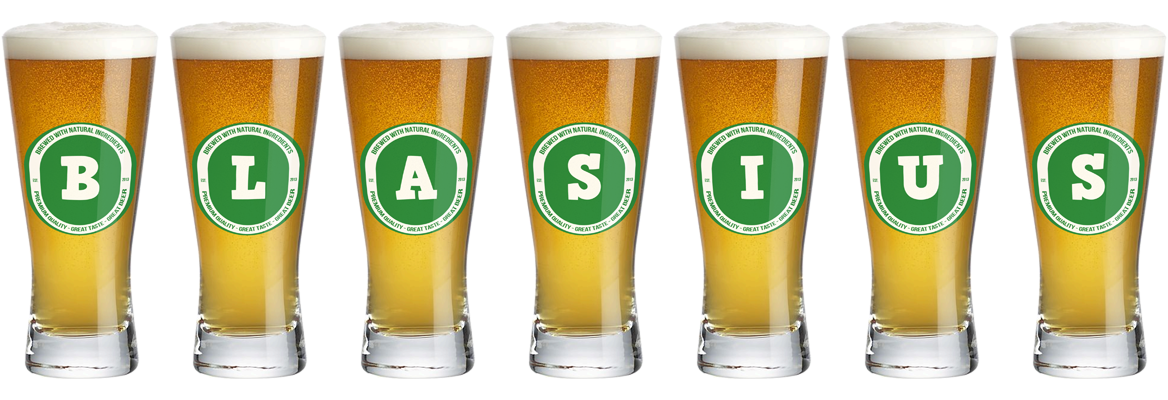 Blasius lager logo