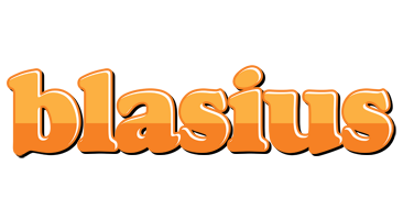 Blasius orange logo