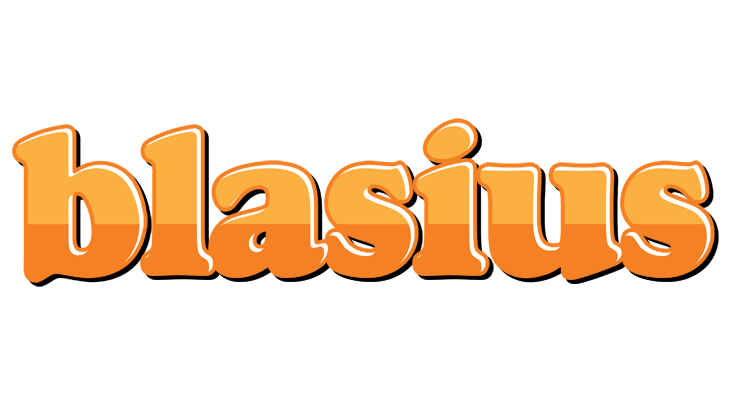 Blasius orange logo