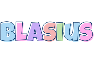 Blasius pastel logo