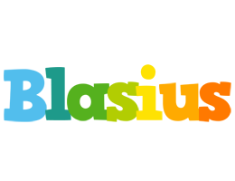 Blasius rainbows logo