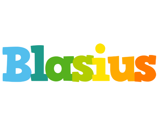 Blasius rainbows logo