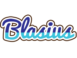 Blasius raining logo