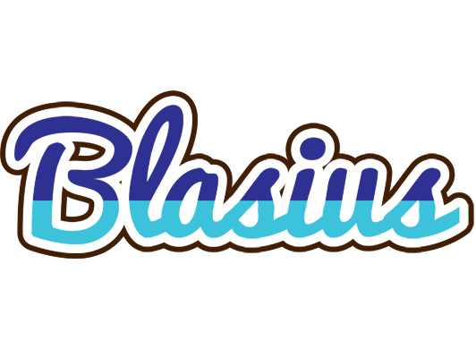 Blasius raining logo