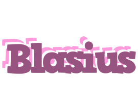 Blasius relaxing logo