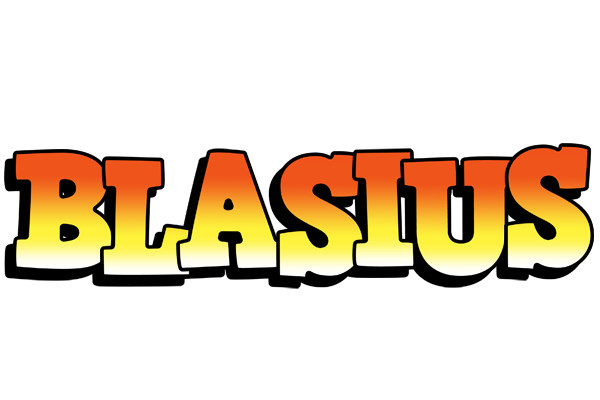 Blasius sunset logo