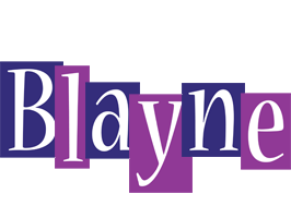 Blayne autumn logo