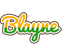 Blayne banana logo