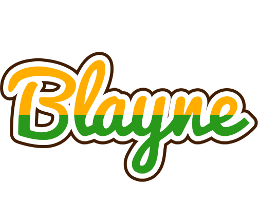 Blayne banana logo