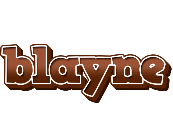 Blayne brownie logo