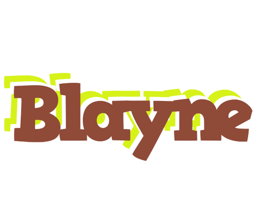 Blayne caffeebar logo