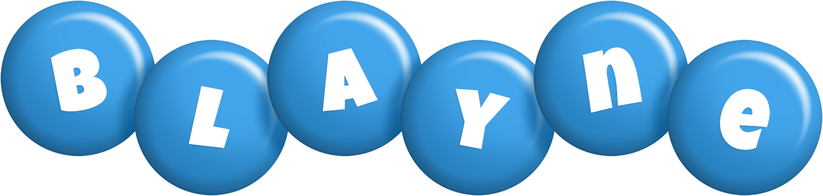 Blayne candy-blue logo