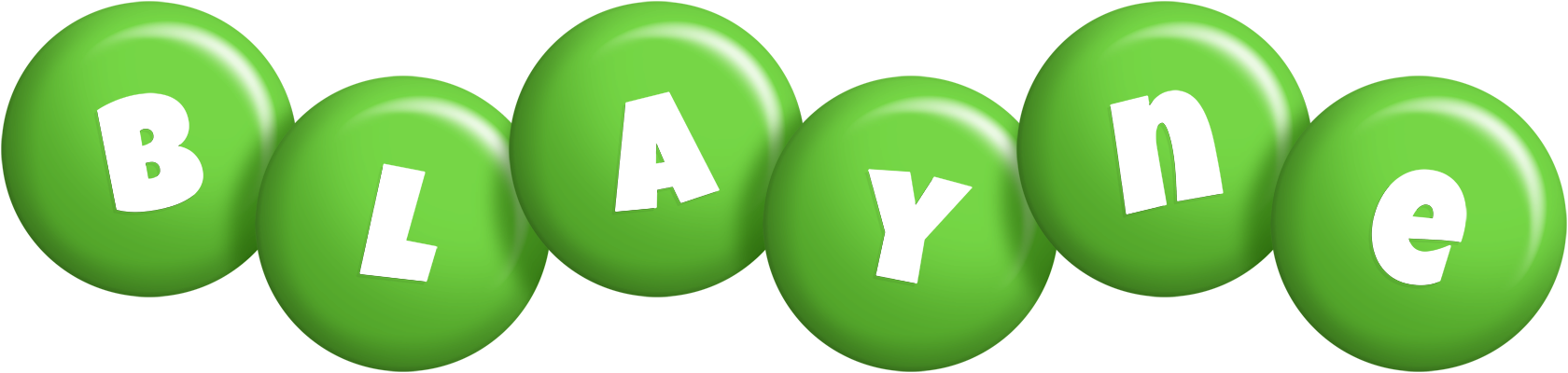 Blayne candy-green logo