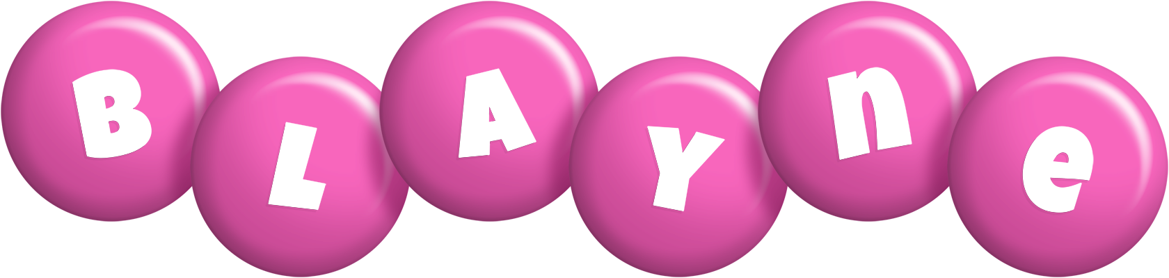 Blayne candy-pink logo