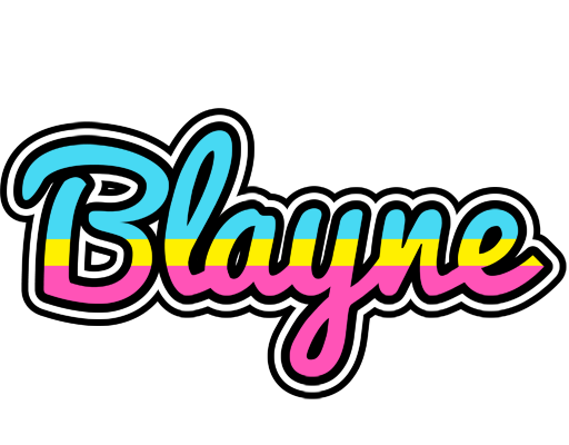 Blayne circus logo