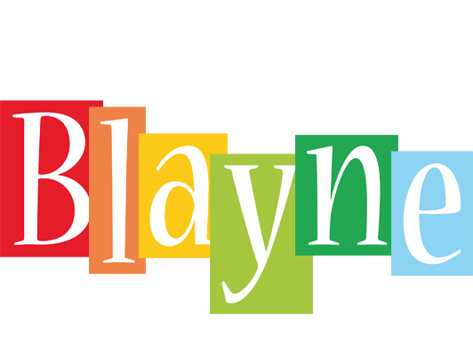 Blayne colors logo