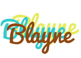 Blayne cupcake logo