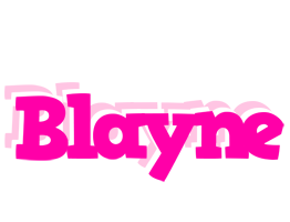 Blayne dancing logo