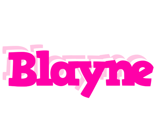 Blayne dancing logo