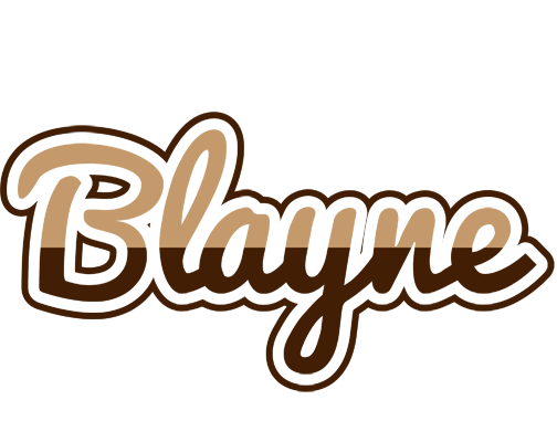 Blayne exclusive logo