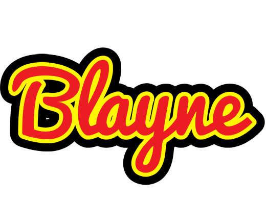 Blayne fireman logo