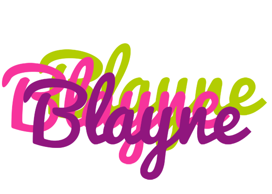 Blayne flowers logo