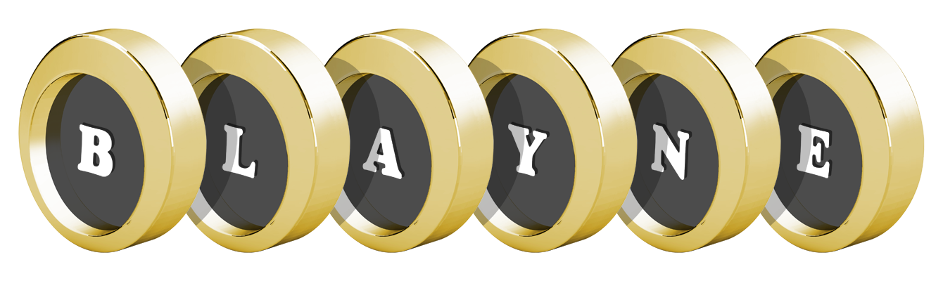 Blayne gold logo