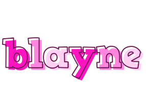 Blayne hello logo