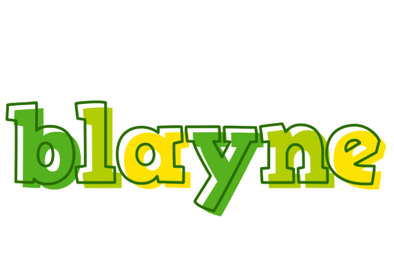 Blayne juice logo