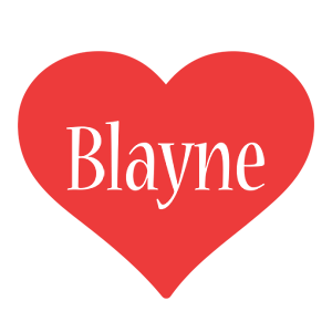 Blayne love logo