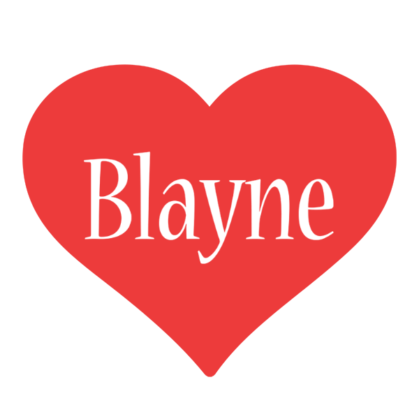 Blayne love logo
