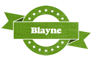 Blayne natural logo