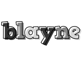 Blayne night logo